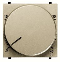 Терморегулятор механический с датчиком без рамки ABB Zenit 0С +45С N2240.3 CV шампань картинка